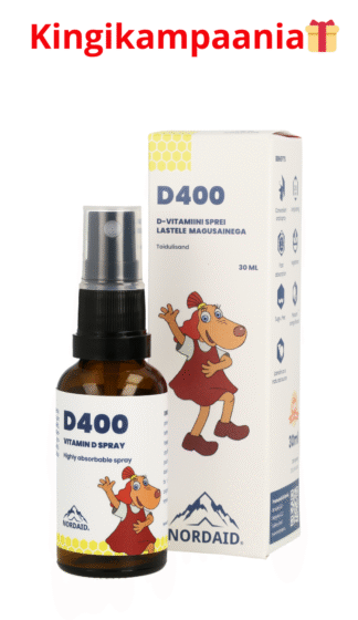 Nordaid D vitamiin sprei lastele vee baasil